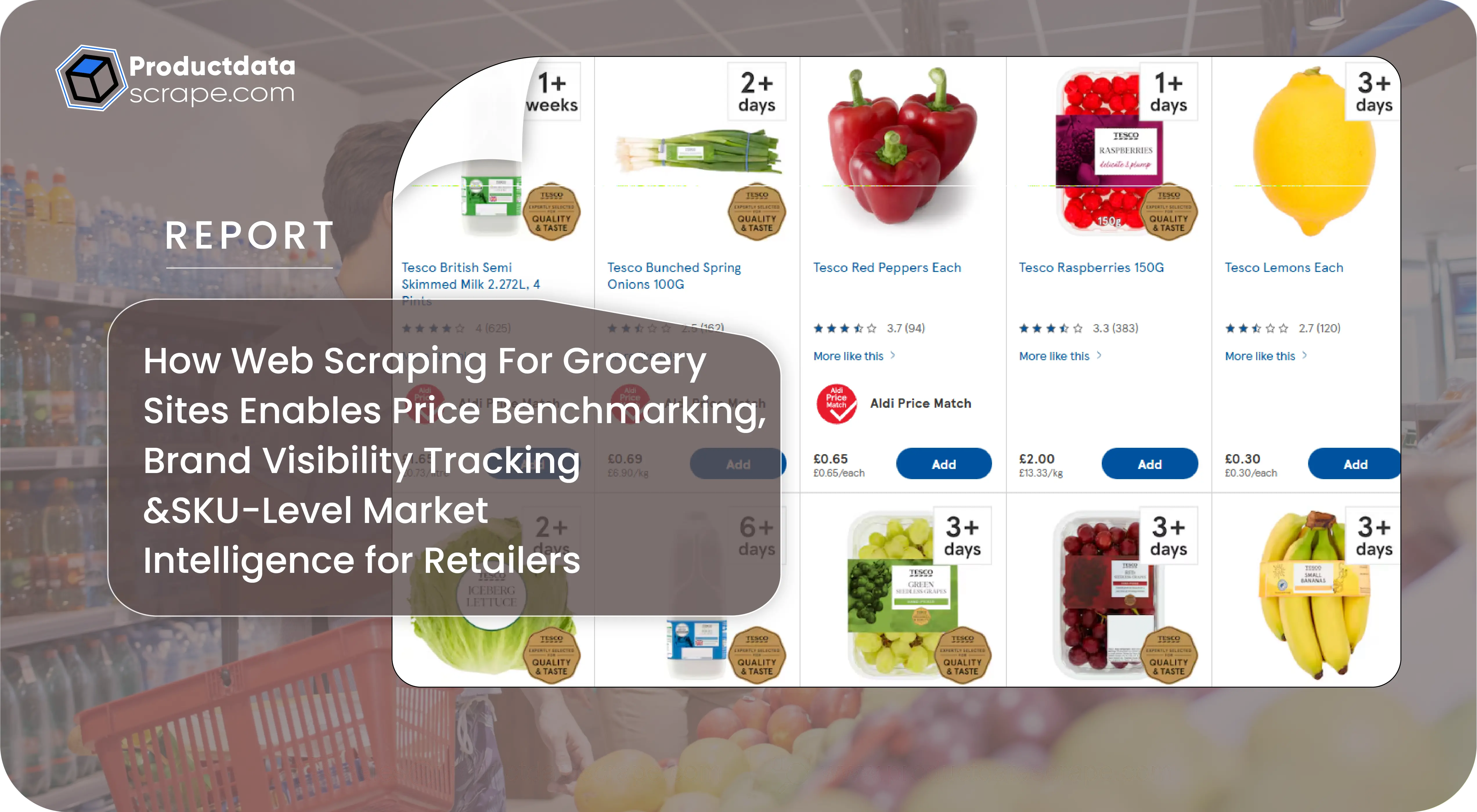 How Web Scraping For Grocery Sites Enables Price Benchmarking